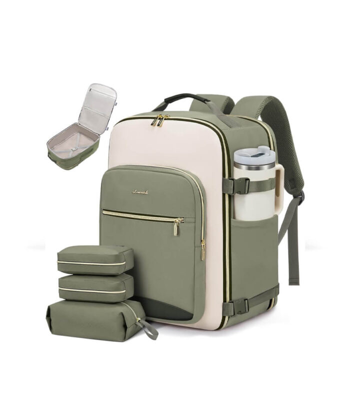 LOVEVOOK 40L Travel Backpack for Women & Men